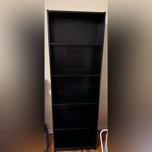 black ikea bookcase